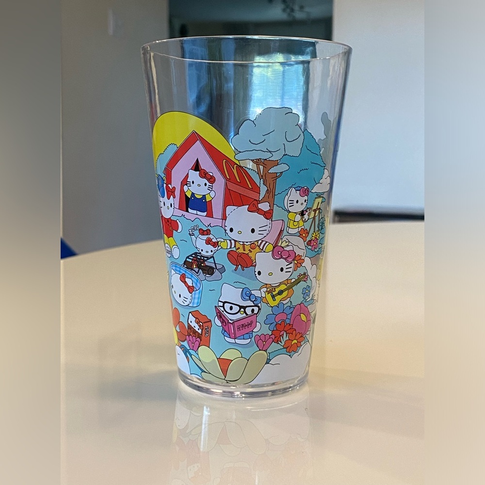 McDonald’s Collector’s Edition Cup - Hello Kitty & Snoopy - Never Used